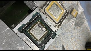 How to delid a CascadeLakeX and SkylakeX Refresh CPU  Intel Core i99900X  X299 English [upl. by Rolyt]