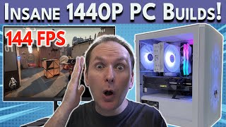 🚨 Insane 1440p Builds 🚨 700 1440p Build 🚨 2000 4K Ultra  Best PC Build 2023 [upl. by Rednal965]