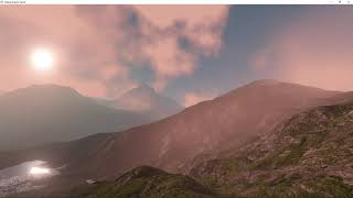 OpenGL procedural terrain  volumetric clouds [upl. by Marla]