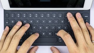 Apple Smart Keyboard for 97quot iPad Pro  Review [upl. by Emlen873]