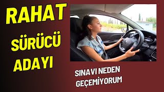 RAHATLIKTAN EHLİYET ALAMAYAN SÜRÜCÜ ADAYI  3 SINAV [upl. by Idurt48]