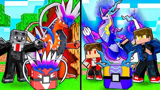 NOVA LUCKY PIXELMON do MIRAIDON vs NOVA LUCKY PIXELMON do KORAIDON no MINECRAFT POKEMON [upl. by Weissmann]