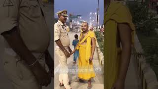 महाराज जी से मिल कर आनंद की अनुभूति हुई।।trafficawarenes roadsafety ayodhya trending shorts [upl. by Bertelli41]