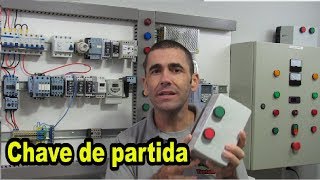 Como instalar um comando elétrico  chave de partida [upl. by Ahsemal552]