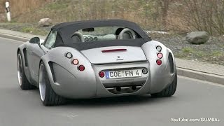 Wiesmann GT MF5 Roadster  Twin Turbocharged V8 Sounds [upl. by Wadesworth]