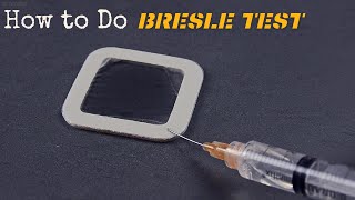 How to do Bresle Patch Test Salt test ISO 850269 [upl. by Sillaw]