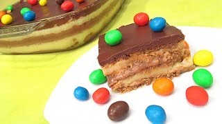 Tarta de Galletas Flan y Chocolate [upl. by Sollars]