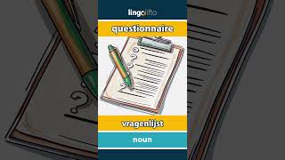 🇬🇧🇳🇱 questionnaire  vragenlijst  learn English  laten we Engels leren [upl. by Ycak]