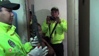 Capturan a traficante de armas en Barranquilla [upl. by Oakman]