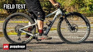 13 New Bikes Hucked to Flat in Slow Motion 1000 FPS  2020 Pinkbike Field Test [upl. by Annahsirhc375]