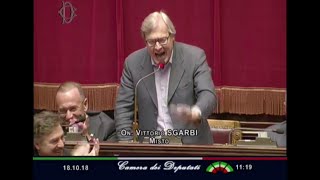 Condono Sgarbi contro Di Maio È un caso psichiatrico non politico torni a studiare [upl. by Inail]