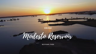 Modesto Reservoir Regional Park Drone Footage May 2023 [upl. by Hovey]