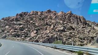 Driving upwards through La Rumorosa Baja California Mexico [upl. by Seif]