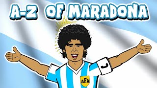 📕DIEGO MARADONA AZ📘 442oons Parody [upl. by Feinstein]