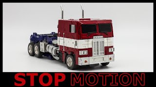 OPTIMUS PRIME Magnificent Mecha MM01 STOP MOTION [upl. by Atnomed]