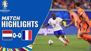 Netherlands vs France  00  Highlights  Euro 2024 Highlights  france vs netherlands [upl. by Zennie654]