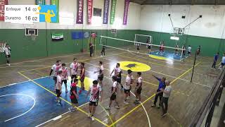 LUVB 2024 PRIMERA FASE  Enfoque vs Durazno Voley  MASC [upl. by Maleki]