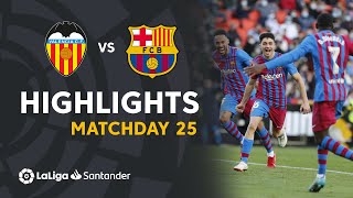 Resumen de Valencia CF vs FC Barcelona 14 [upl. by Konrad]