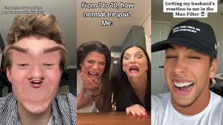 FUNNIEST TIKTOK FACE FILTER CHALLENGE VIDEOS PART 7 Try Not To LAUGH [upl. by Nirehtak]