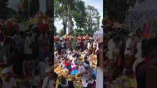 Situasi pamedek Karya Ngusabha Pitra di Pura Dalem Puri Besakih Minggu 141 [upl. by Meedan]