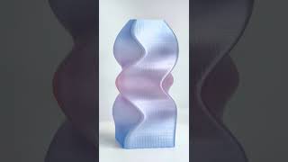 Cetus2丨3D Printed Two translucent materials gradient mixed vase 3dprint 3dprinting 3d art [upl. by Raine]