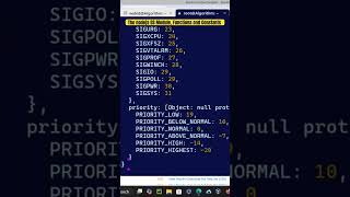 Kali Linux The nodejs OS Module Functions and Constants [upl. by Jeffries]