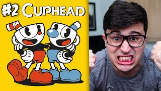 Fiaspo jogando CUPHEAD  2 [upl. by Olli]