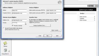 Microsoft Outlook 2000 XP 2003 Eposta Kurulumu  IHS TELEKOM [upl. by Elberfeld400]