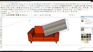 How to Clothwork plugin in SketchUp clotwork plugin kullanımı ile battaniye [upl. by Analla]