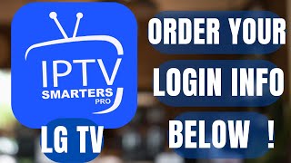 How To Setup IPTV Smarters pro on your LG TV 2024 [upl. by Myrtice]