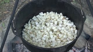 Easiest Lard Rendering Video Ever With Cracklins [upl. by Ahsiea]