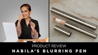 Nabilas Blurring Pen  Product Review  Farah Haq  FUCHSIA [upl. by Arema]