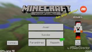 Comment rejoindre un serveur Minecraft PE [upl. by Edan]