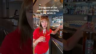 Trying the STRONGEST aquavit alcohol in the WORLD on my Norwegian HX Hurtigruten cruise ship [upl. by Ulises]