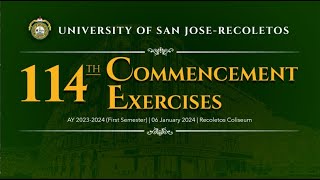 USJR 114th Commencement Exercises [upl. by Fulmer]