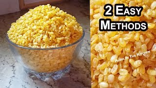 Crispy Moong Dal Namkeen Recipe  How to Make Moong Dal Namkeen  Aliza In The Kitchen [upl. by Aufmann]