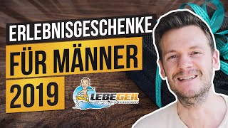 🎁 WeihnachtsgeschenkIdeen 2019 für Männer Die 10 besten Erlebnisgeschenke [upl. by Erdnoid]