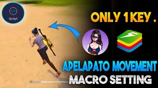 Apelapato Movement Trick MACRO Apelapato999  Apelapato Situp Movement in Bluestacks 5 [upl. by Munford]