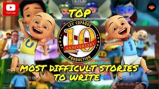 Upin amp Ipin Top 10  Most Difficult Stories To Write [upl. by Retxab]