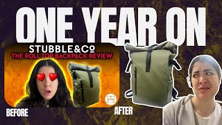 STUBBLE amp CO THE ROLL TOP BACKPACK REVIEW One Year on How has it held up [upl. by Germain]