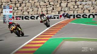 ❗ Somkiat Chantra Vs Fermin Aldeguer❗Moto2 Sachsenring German Grand Prix GermanGP 2024 [upl. by Awhsoj]