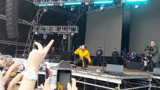 Post Malone  Congratulations Live Preakness Stakes 2018 [upl. by Yelnats]