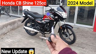 2024 😱 All New Honda CB Shine 125 OBD2 Details Review  On Road Price New Update Features Mileage [upl. by Illa886]