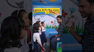 Iphone 16 Pro Max winner shorts funny [upl. by Atenik962]