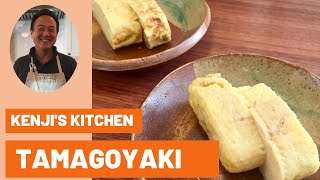 Tamago Yaki Japanese style omlette 玉子焼き [upl. by Leviram]