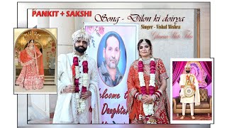 2024 Wedding Highlights So Beautiful Couple Pankit amp Sakshi by Glamour shots Khera dona M8284963356 [upl. by Suixela161]