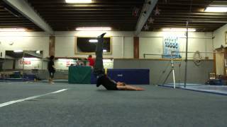 WOD 9 Candlestick Gymnastics Exercise [upl. by Brookhouse]