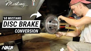 Drum to Disc Brake Conversion For My 1968 Mustang Part 8 [upl. by Undis]