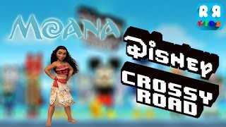 Disney Crossy Road NEW Character Moana  Moana  iOS  Android  Gameplay Video [upl. by Hafeenah907]