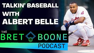 Around the MLB With Albert Belle  The Bret Boone Podcast [upl. by Olinde671]